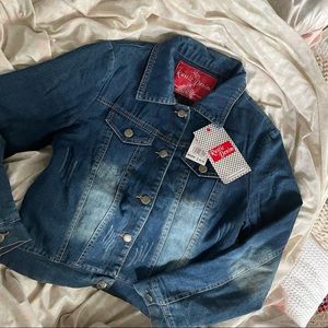 “Rustic Denim” Lined Jean Jacket